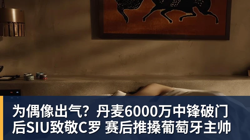 九游体育为偶像出气？丹麦6000万中锋破门后SIU致敬C罗 赛后推搡葡萄牙主帅